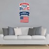 Big Dot of Happiness Happy Veterans Day - Hanging Porch Patriotic Outdoor Decorations - Front Door Decor - 3 Piece Sign - 3 of 4