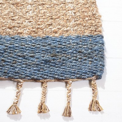 Cape Cod Handwoven Gray Cotton Square Rug
