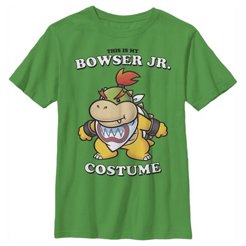 Boy S Nintendo Bowser Jr Costume T Shirt Target