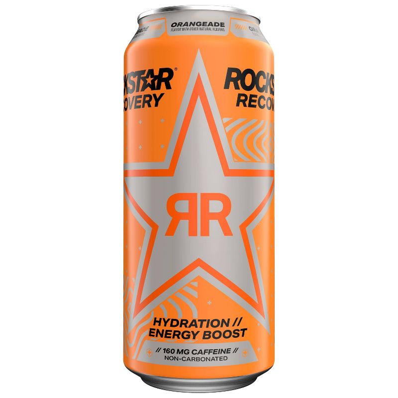 Rockstar Recovery Orange Energy Drink - 16 fl oz Can, 5 of 7