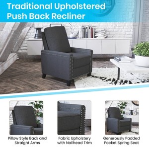 Taylor & Logan Zev Upholstered Transitional Recliner - 1 of 4