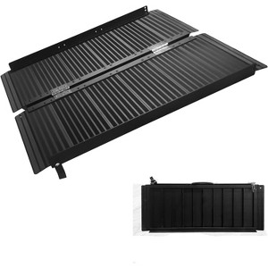 Portable Wheelchair Ramp, No-sew Non-Slip Aluminum Wheelchair Ramp, Folding Portable Wheelchair Ramps for Home, Weight Capacity Up to 800LBS - 1 of 4