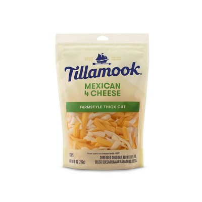 Tillamook Mexican 4 Cheese Blend Shredded Cheese - 8oz