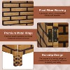 BestMassage Room Divider Wood Screen 4/6 Panels Room Portable Privacy Screen Divider - 3 of 4