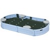 Outsunny Kids Outdoor Round Sandbox with Cover - 4 of 4
