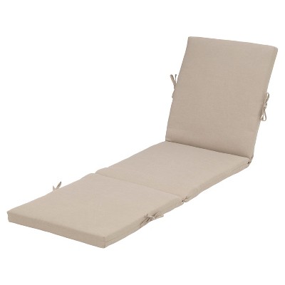 Outdoor Chaise Cushion Tan Threshold Target Inventory