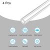 Unique Bargains Lamp Lantern Water Cooling System Acrylic Round Tubes 4 Pcs 10" - 3 of 4