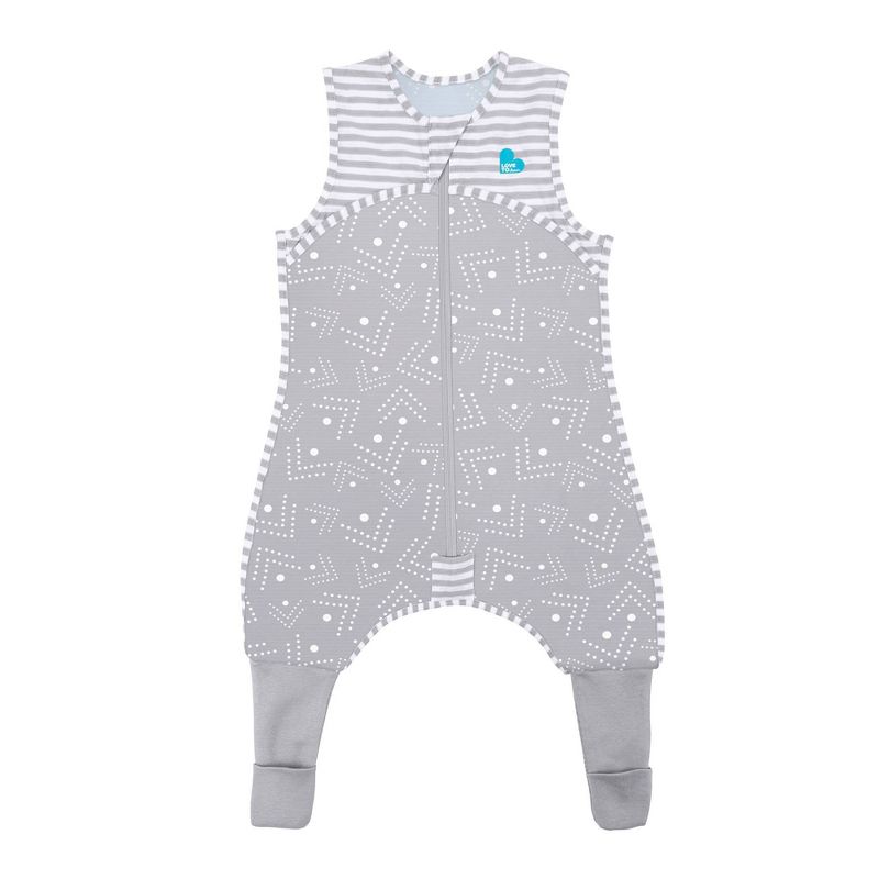 Love To Dream Sleep Suit 0.2 TOG Adaptive Wearable Blanket - 6-12M - Gray Dots, 1 of 4