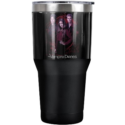 Vampire Diaries Company Of Three Steel Tumbler 30oz Coffee Travel Mug