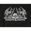 Dungeons & Dragons and Dice Black Graphic Hoodie - 2 of 2