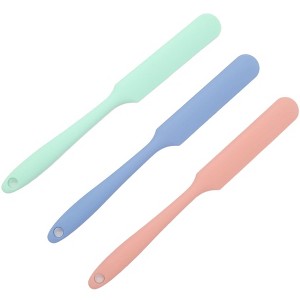 Handy Housewares 9.5" Long Silicone Spatula Spreader, Bowl or Jar Scraper - 1 of 4