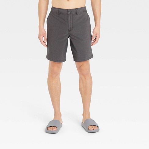 Men's 9 Hybrid Swim Shorts - Goodfellow u0026 Co™ Black 30 : Target