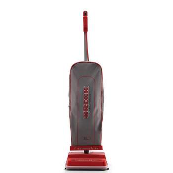 Oreck Commercial - Commercial 12-1/2 in. x 9-1/4 in. x 47-3/4 in. Upright Vacuum - Red/Gray