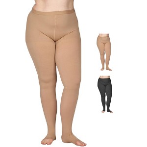 Absolute Support Women’s 20–30mmHg Compression Pantyhose, Full Length – Circulation, Varicose Veins & Swelling Relief, A214VV - 1 of 4