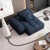 Modern Oversized Modular Sectional Sofa, Sofa with Sparkling Chenille Tufted Foam Pillows, DIY Combination Design Sofa-Baofuwish - 2 of 4