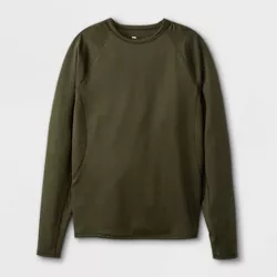 Men's Long Sleeve Heavyweight Thermal Undershirt - All in Motion™ Olive