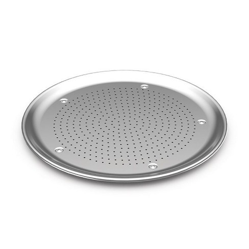 Super Perforated Heavy Weight Aluminum Tapered / Nesting Pizza Pan