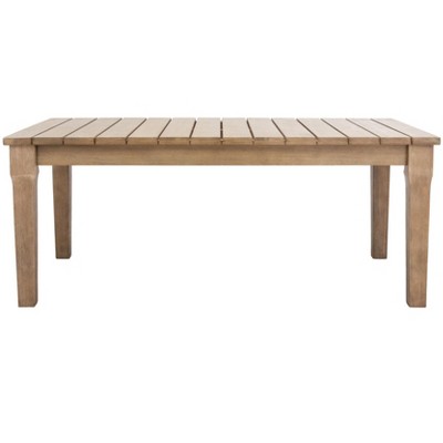 Martinique Natural Medium Wood Patio Coffee Table