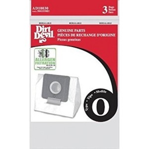 Dirt Devil Type O Allergen Vacuum Bags (3 Pack) Ad10030 - 1 of 3