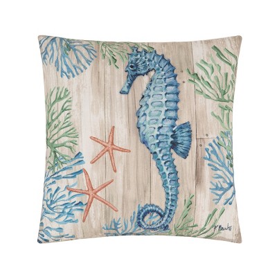 C&F Home 18" x 18" Clearwater Sealife II Indoor/Outdoor Throw Pillow