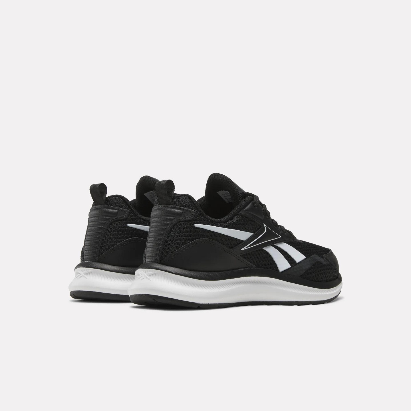 Женские кроссовки Reebok Mundo Running Shoes Size 8 Black/White, цвет: Чёрный — фото 3