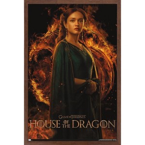 Trends International House of the Dragon - Alicent One Sheet Framed Wall Poster Prints - 1 of 4