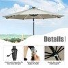 Ainfox 10ft Patio Umbrella  With 40 Led Lights - 3 of 4