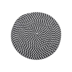 Unique Bargains Trivet Round Rope Woven Mat Cotton Non-woven Fabric 8.66"x8.66"x0.31" - 1 of 3