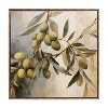 Kate & Laurel All Things Decor 30"x30" Sylvie Beaded Olive Tree Framed Canvas by The Creative Bunch Studio Gold - 2 of 4