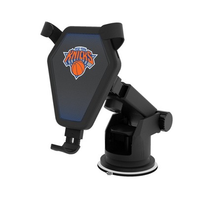 Keyscaper New York Knicks Linen 10-Watt Wireless Car Charger