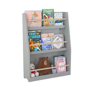 LIVAREEmlen 3 Tier Book Shelf,Book Rack, Helps Keep Bedrooms, Playrooms, and Classrooms Organized - 1 of 4