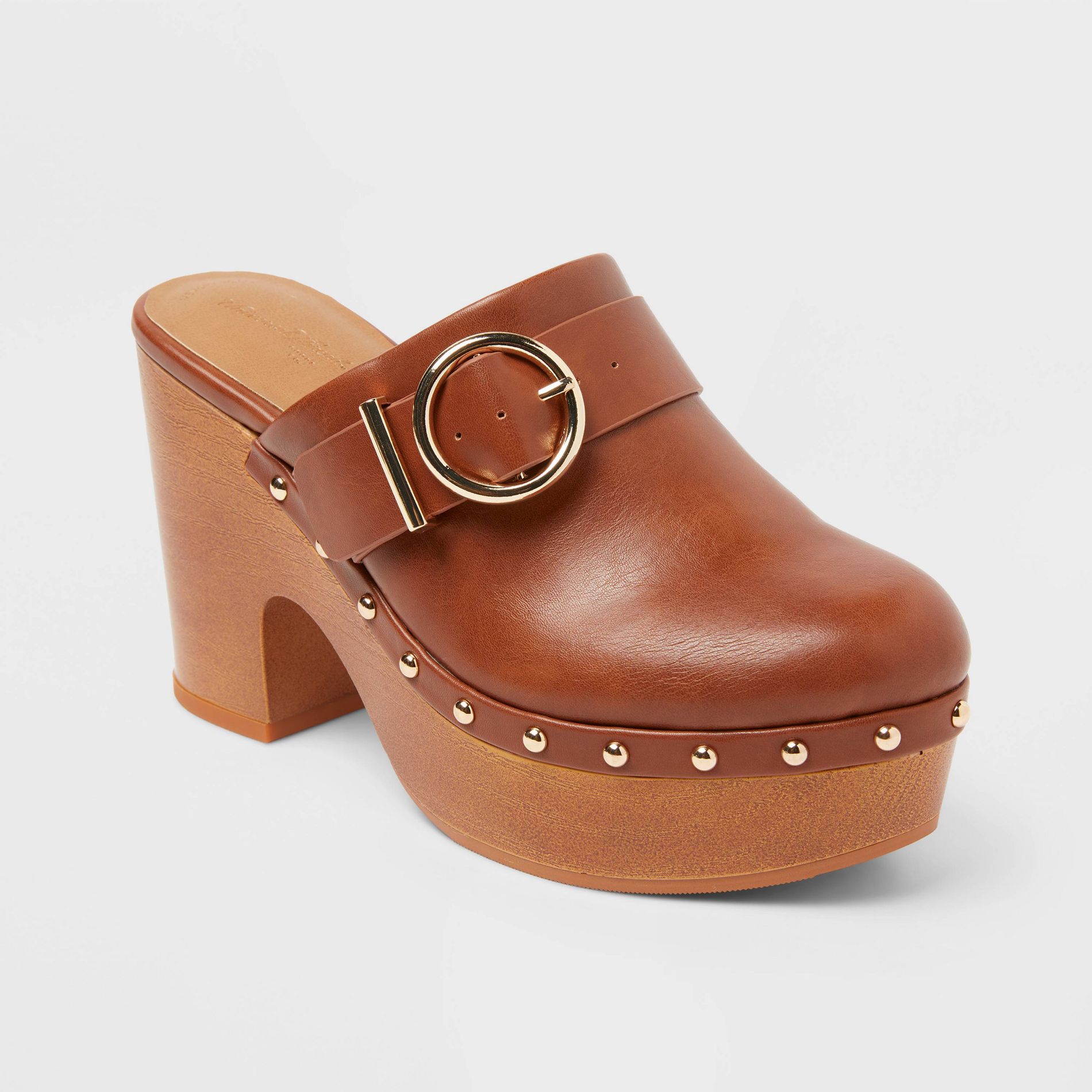 Women’s Sedona Heels with Memory Foam Insole – Universal Thread™ Brown