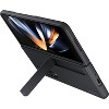 SAMSUNG Galaxy Z Fold4 Standing Cover with S Pen and S Pen Holder, Protective Phone Case with Kickstand for Hands Free Viewing, US Version, Black - 3 of 4