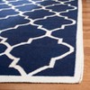 Dhurries DHU632 Hand Woven Area Rug  - Safavieh - 3 of 4