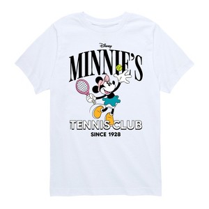 Boys' - Disney - Minnie's Tennis Club Short Sleeve Graphic T-Shirt - 1 of 4