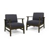 Maggift Outdoor Patio Seating Sets, Unique Design, Ideal for Conversations, Perfect for Gardens and Living Spaces, Gray, 28.25"*28"*32.75" - 2 of 4
