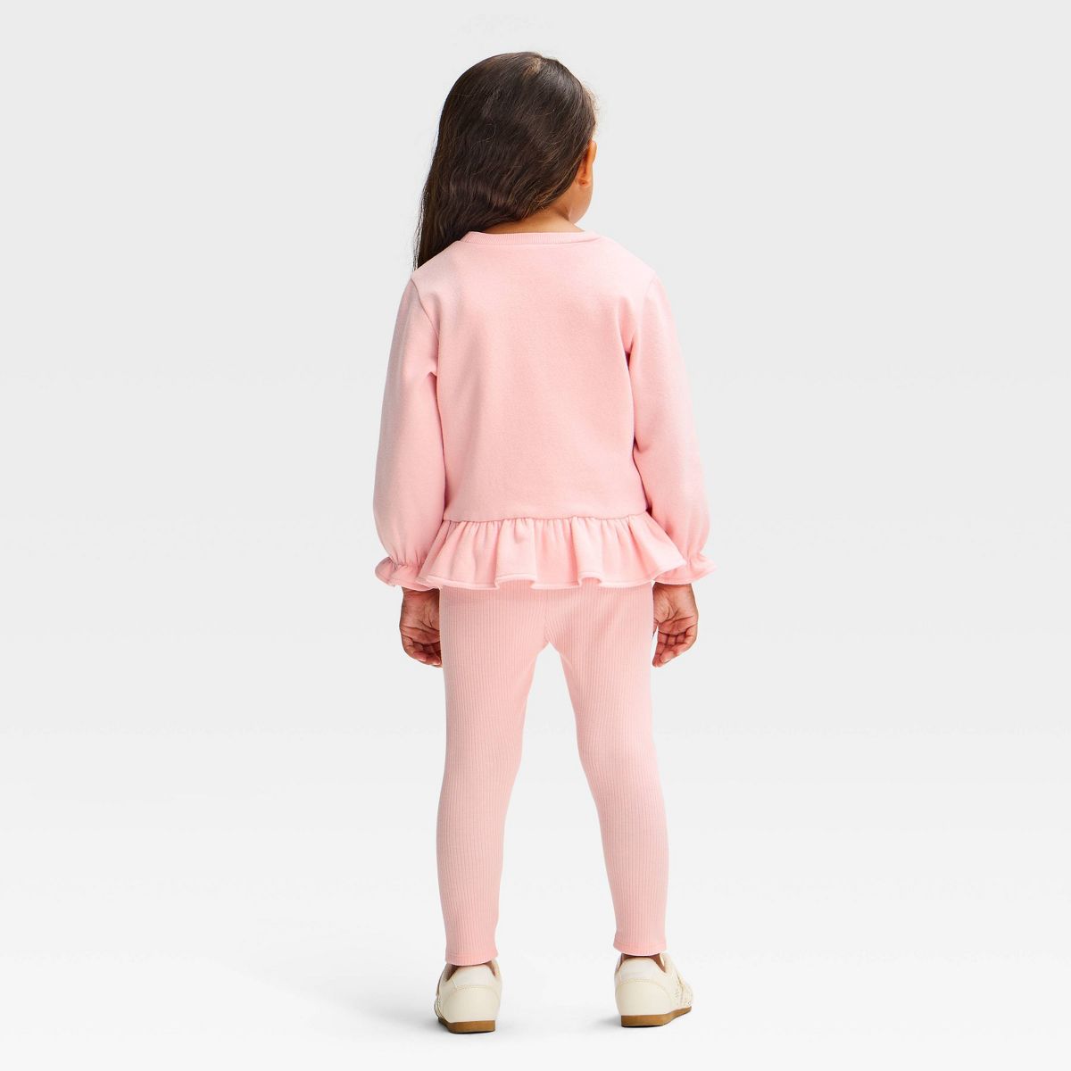 Toddler Girls' 2pc Disney Aristocats Marie Sweatshirt & Pants Set - Pink - thumbnail 2