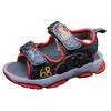 Hot Wheels Monster Trucks Toddler Boys Light-Up Sandals - 2 of 4