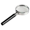 Insten 10x Magnifying Glass, 2 Inch Handheld Glass Reading Magnifier ...