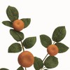Transpac Artificial 20.87 in. Multicolor Spring Tangerine Spray Twig - 2 of 3