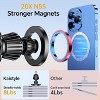 Car Mount【20 Strong Magnets】 Magnetic Phone Holder for Car Phone Holder Mount Dash Cell Phone Holders for Your Car Accessories for iPhone 17 - 4 of 4