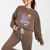 Simply Sage Market Summer Lovin' Flamingo Lightweight Garment Dyed Sweatshirt - 2 of 4