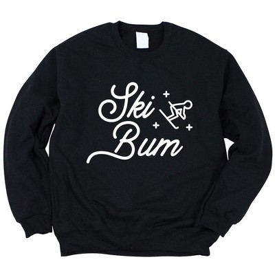 Simply Sage Market Women's Graphic Sweatshirt Ski Bum Skier