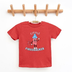 The Juniper Shop Retro Little Firecracker Toddler Short Sleeve Tee - 1 of 2