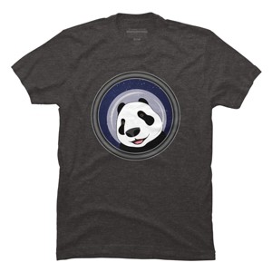 Men's Design By Humans Cosmopanda By Alpri T-Shirt - 1 of 4