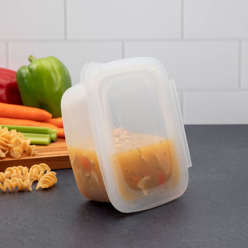 Prokeeper 4 Cup Rectangular Silicone Storage Box, 4 of 12