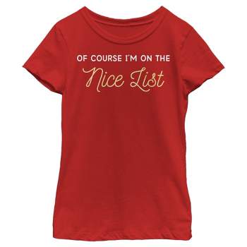 Girl's Lost Gods On the Nice List T-Shirt