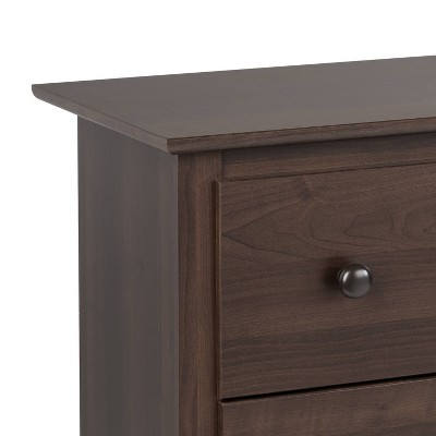 Fremont Espresso Horizontal 8-Drawer Dresser with Deep Storage