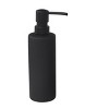 3pc Soft Touch Bath Accessories Set Black - 88 Main: Ceramic Tumbler, Spot Clean Care - 4 of 4