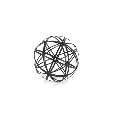 Cheung's Misia Woven Style Metal Decor Ball - Small